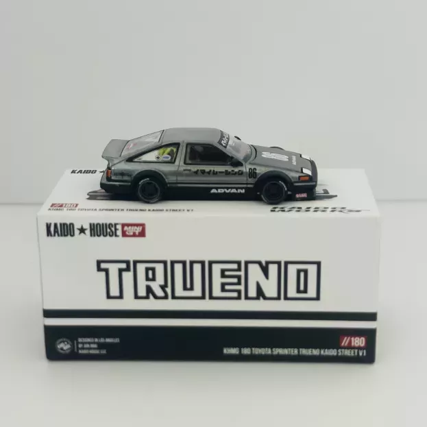 Mini GT Toyota Sprinter Trueno ae86 N 86 Kaido Works Imai Racing V1 1983 1:64 KHMG180