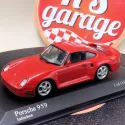 MINICHAMPS 1/43 Porsche 959 1987 Red 400062521 diecast metal model car