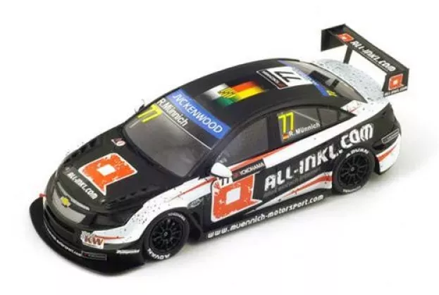 Spark Chevrolet Cruze Tc1 N 77 Wtcc Hungaroring 2014 R.munnich 1:43 S2464