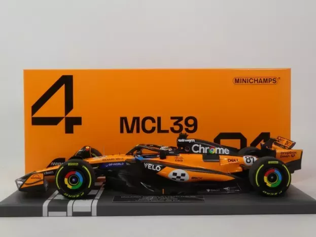 Minichamps Mclaren F1 Mcl39 Team Mclaren N 81 3rd Monaco Gp 2025 Oscar Piastri 1:18 537252581