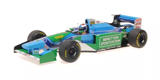 Minichamps Benetton F1 B194 Ford N 6 Australian Gp 1994 Jos Verstappen Con Vetrina With Showcase 1:12 127941206