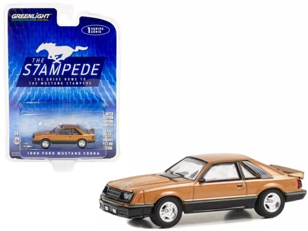 Greenlight Ford Mustang Cobra Coupe 1980 1:64 13340F