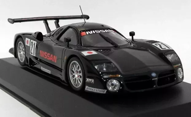 Kyosho Nissan R390 Gt1 3.5l Turbo V8 Team Nissan Motorsport N 21 24h Le Mans 1997 J.muller W.taylor M.brundle 1:43 03331A