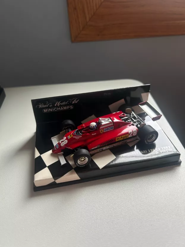 Minichamps Ferrari F1 126 C2 N 28 Season 1982 Didier Pironi 1:43 430820028