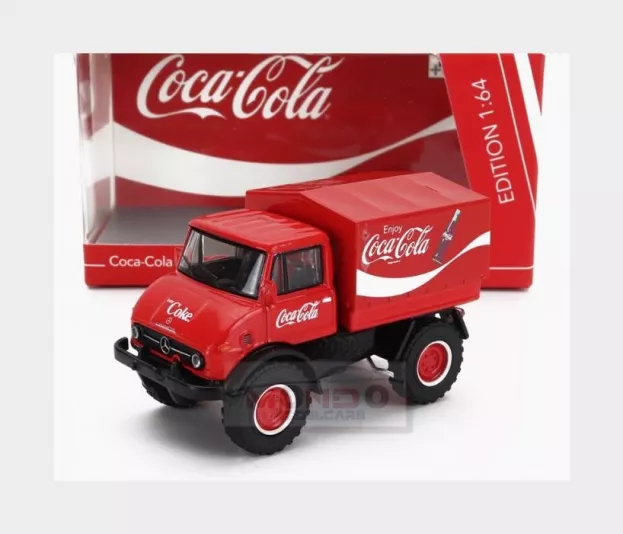 Schuco Mercedes Unimog U406 Truck Telonato Coca-cola 1966 1:64 COKE047
