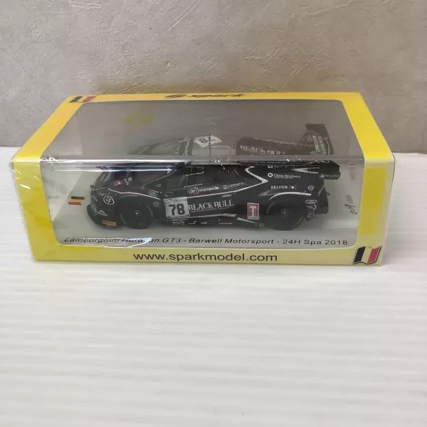 Spark Lamborghini Huracan Gt3 Team Barwell Motorsport N 78 24h Spa 2018 M.beretta R.breukers S.mitchell M.kodric 1:43 SB312