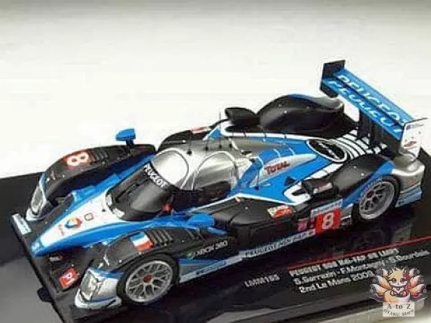 IXO Models Peugeot 908 Hdi Fap N 8 2nd 24h Le Mans 2009 Sarrazin Bourdais Montagny 1:43 LMM165