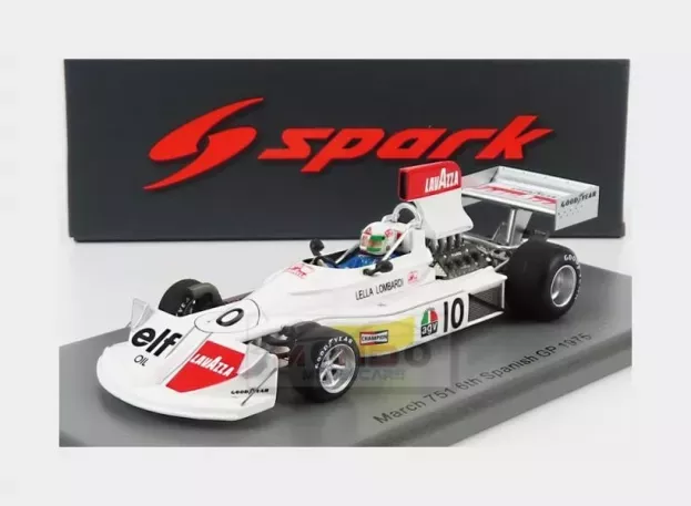 Spark March F1 751 N 10 Spain Gp 1975 Lella Lombardi 1:43 S5376