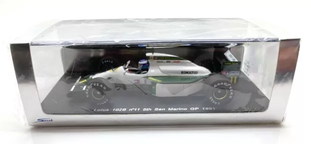 Spark Lotus F1 102b N 11 San Marino Gp 1991 Mika Hakkinen 1:43 S1676