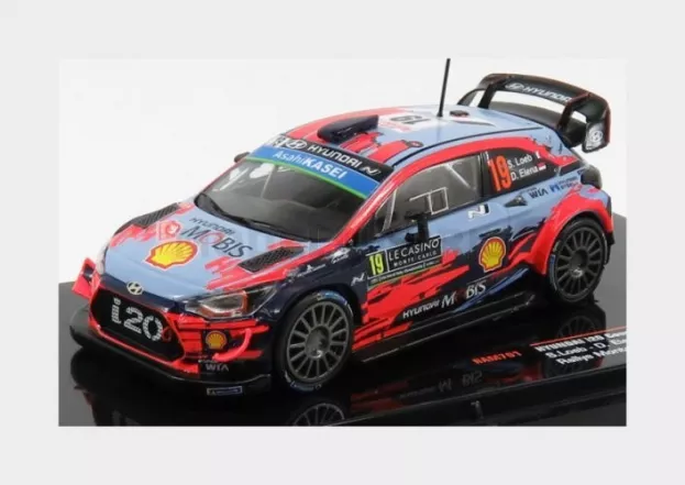 IXO Models Hyundai I20 Wrc Coupe N 19 Rally Montecarlo 2019 S.loeb D.elena 1:43 RAM701