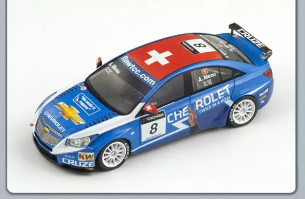 Spark Chevrolet Cruze 1.6t N 8 Wtcc 2011 A.menu 1:43 S2499