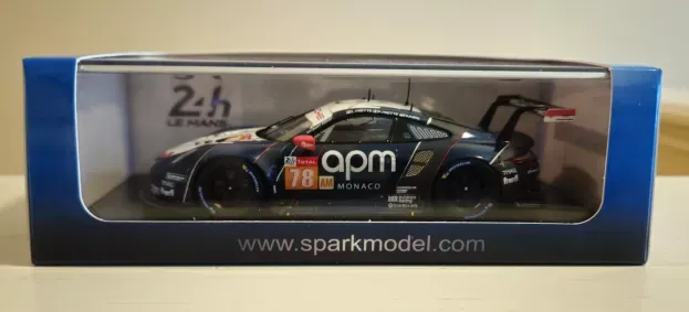 Spark Porsche 911 991 Rsr 4.0l Flat-6 Team Proton Competition N 78 24h Le Mans 2019 L.prette P.prette V.abril 1:43 S7944