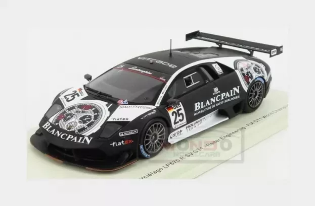 Spark Lamborghini Murcielago Lp670 R-sv 6.5l V12 Team Reiter Engineering N 25 Fia Gt1 Champion 2010 F.kechele R.zonta 1:43 S9606