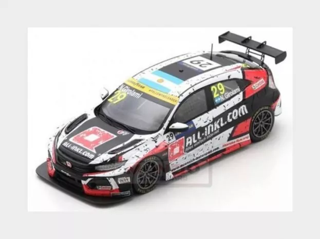 Spark Honda Civic Type-r Tcr Team Munnich Motorsport N 29 Winner Race 1 Wtcr Zolder 2020 Nestor Girolami 1:43 S8966