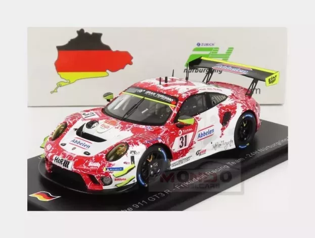 Spark Porsche 911 991-2 Gt3 R Team Frikadelli Racing N 31 24h Nurburgring 2021 P.pilet F.makowiecki M.martin D.olsen 1:43 SG782