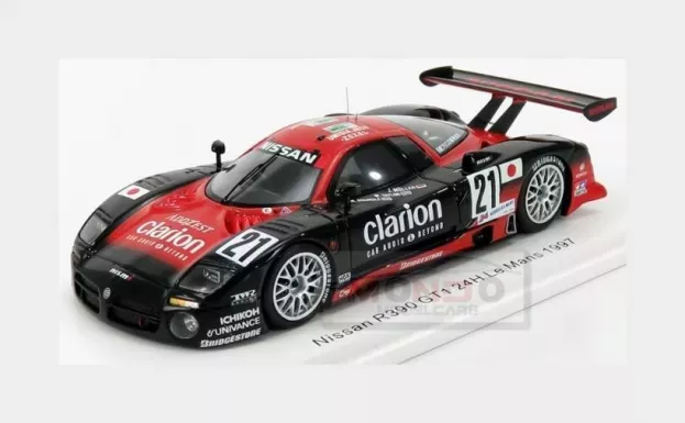 Spark Nissan R390 Gt1 3.5l Turbo V8 Team Nissan Motorsport N 21 24h Le Mans 1997 J.muller W.taylor M.brundle 1:43 S3577
