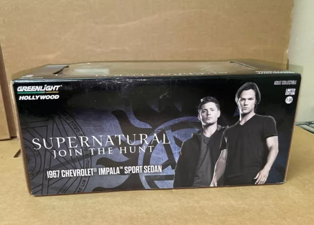 Greenlight Chevrolet Impala Sport Sedan 4-door 1967 Supernatural Join The Hunt 1:24 84032