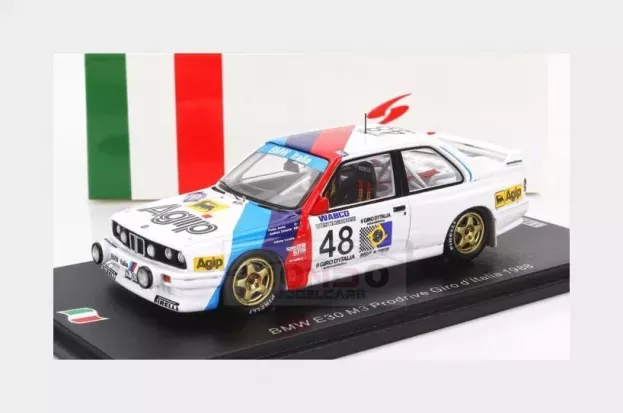 Spark Bmw 3-series M3 e30 N 48 Prodrive Giro D'italia 1988 A.zanussi P.amati J.cecotto 1:43 Si021