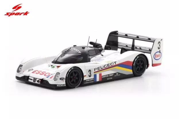 Spark Peugeot 905 Evo1b 3.5l V10 Team Peugeot Talbot Sport N 3 Winner Le Mans 1993 G.brabham C.bouchut E.helary 1:43 43LM93