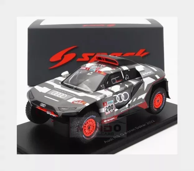 Spark Audi Q E-tron Rs Team Audi Sport N 200 Rally Dakar 2022 S.peterhansel E.boulanger 1:43 S3188