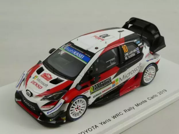Spark Toyota Yaris Wrc Toyota Gazoo Racing Wrt N 10 Rally Montecarlo 2019 J-m.latvala M.anttila 1:43 S5977