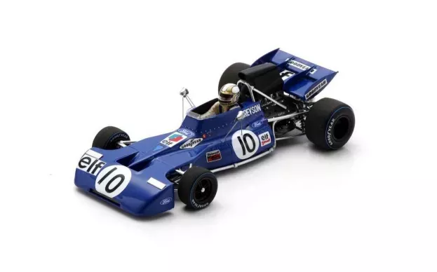 Spark Tyrrell F1 001 N 10 Usa Gp 1971 Peter Revson 1:43 S7216
