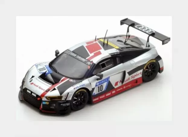 Spark Audi R8 Lms Team Audi Sport Wrt N 10 24h Nurburgring 2017 F.stippler R.rast F.vervish N.muller 1:43 SG300
