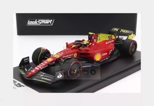 Looksmart Ferrari F1-75 Scuderia Ferrari N 55 4th Monza Gp Italy 2022 Carlos Sainz 1:43 LSF1046