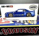 Kaido House 1:64 Nissan Skyline GT-R (R34) Shinjuku V2 Blue KHMG158