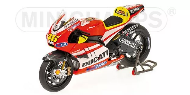 Minichamps Ducati Desmosedici Gp11 Ducati Team N 46 Motogp 2011 Valentino Rossi 1:12 122110846