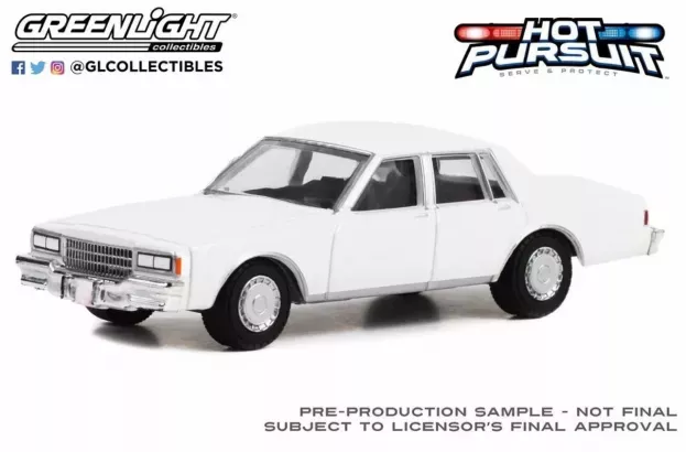 Greenlight Chevrolet Caprice Police 1980 1:64 43005
