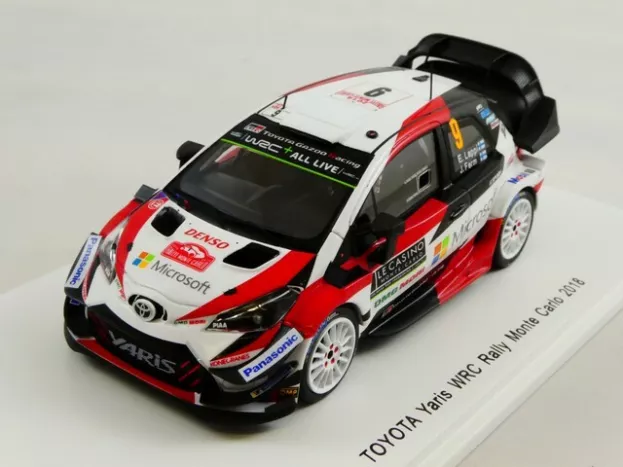 Spark Toyota Yaris Wrc Team Toyota Gazoo Racing Wrt N 9 7th Rally Montecarlo 2018 E.lappi J.ferm 1:43 S5959