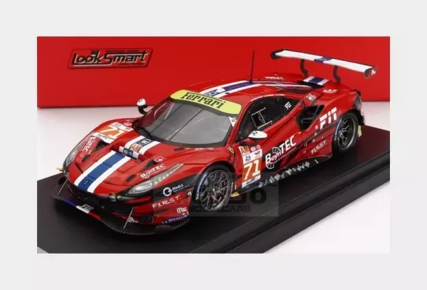 Looksmart Ferrari 488 Gte Evo 3.9l Turbo V8 Team Spirit Of Race N 71 24h Le Mans 2022 F.dezoteux P.ragues G.aubry 1:43 LSLM150