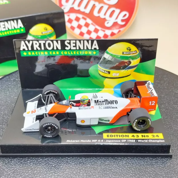 Minichamps Mclaren F1 Mp4 4 Honda N 12 Winner Japan Gp Ayrton Senna 1988 World Champion 1:43 540884392