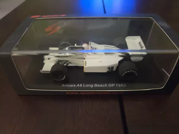 Spark Arrows F1 A6 N 30 Long Beach Gp 1983 A.jones 1:43 S5780