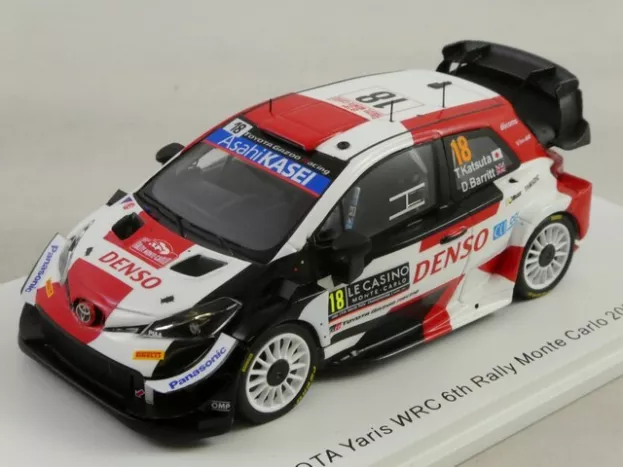 Spark Toyota Yaris Wrc Team Toyota Gazoo Racing Wrt N 18 Rally Montecarlo 2021 T.katsuta D.barritt 1:43 S6585