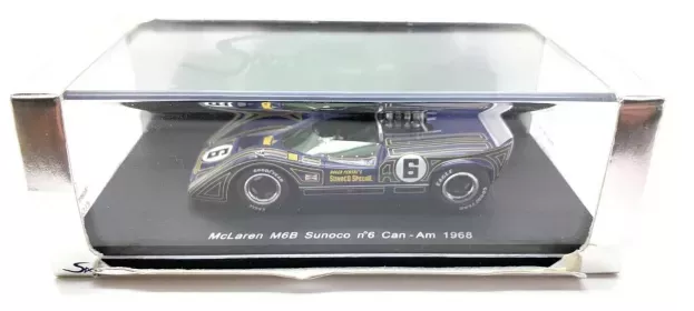 Spark Mclaren M6b Sunoco N 6 Can-am 1968 M.donohue 1:43 S1111