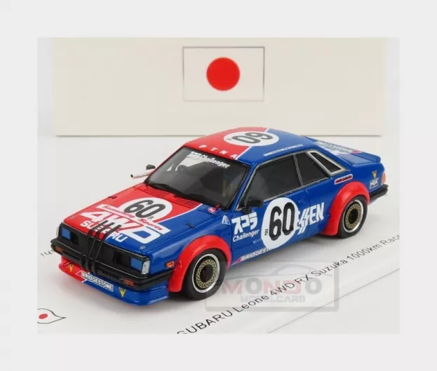 Spark Subaru Leone Rx 4wd N 60 1000km Fuji 1983 K.shimizu Y.takoaka T.itabashi 1:43 SJ064
