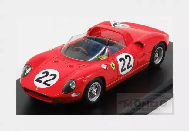 Looksmart Ferrari 250p Spider 3.0l V12 Team Ferrari Spa Sefac N 22 3rd 24h Le Mans 1963 Mike Parkes Umberto Maglioli 1:43 LSLM064