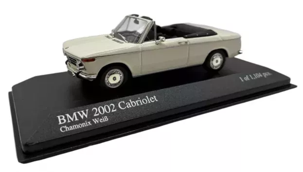 Minichamps Bmw 2002 E10 Cabriolet 1971 1:43 400021134