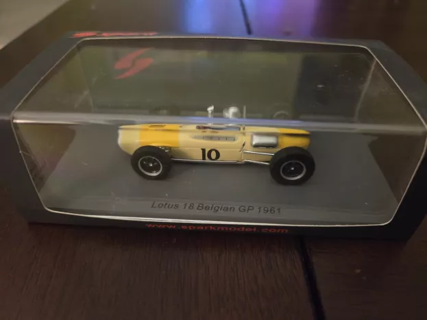 Spark Lotus F1 18 N 10 Belgium Gp 1961 W.mairesse 1:43 S7474