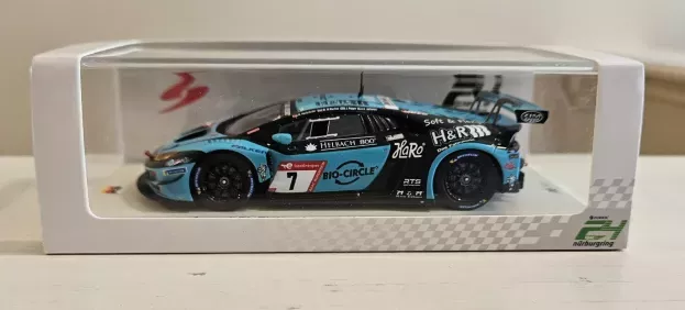 Spark Lamborghini Huracan Gt3 Evo Team Konrad Motorsport N 7 10th 24h Nurburgring 2022 A.jefferies J.pepper M.di Martino M.hacklander 1:43 SG846