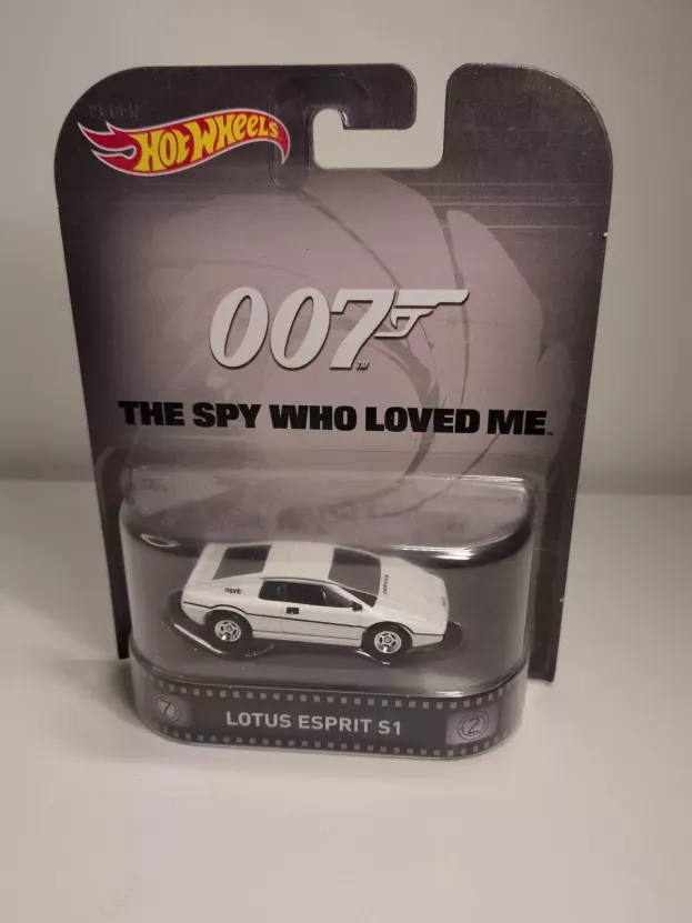 Hot Wheels Lotus Esprit 1977 007 James Bond The Spy Who Loved Me La Spia Che Mi Amava 1:64 CFR26