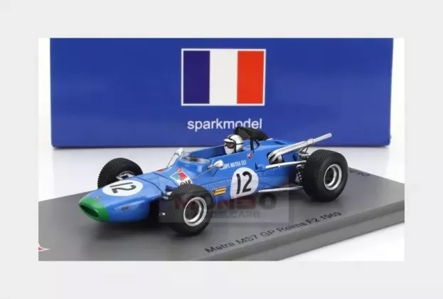 Spark Matra Simca F2 Ms7 N 12 Reims Gp 1969 Pedro Rodriguez 1:43 SF305