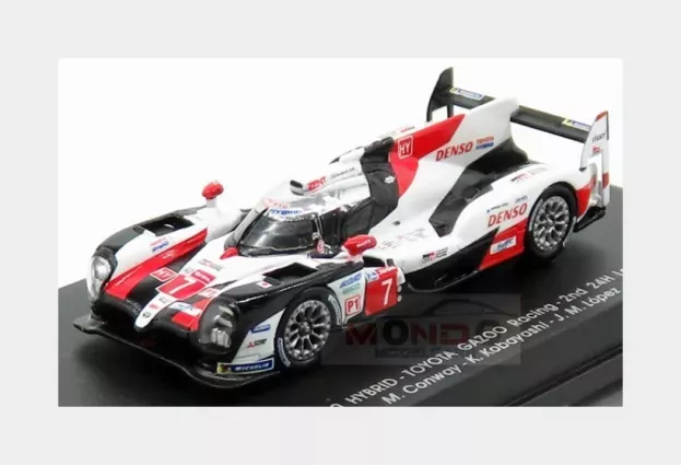 Spark Toyota Ts050 Hybrid Team Toyota Gazoo Racing N 7 2nd 24h Le Mans 2019 M.conway K.kobayashi J.m.lopez 1:87 87S149