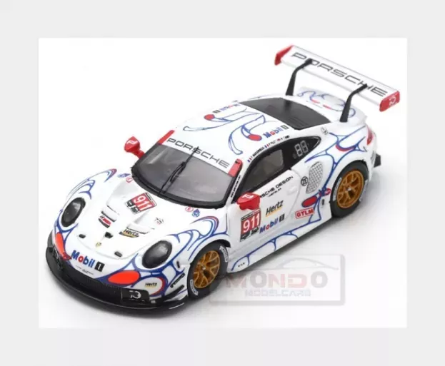 Spark Porsche 911 991 Rsr Team Porsche Gt N 911 Winner Gtlm Class 24h Le Mans 2018 P.pilet N.tandy F.makowiecki 1:87 87S147