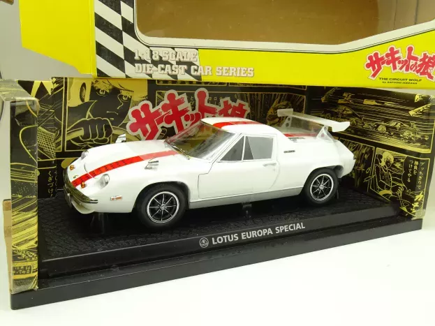 Kyosho Lotus Europa Special 1974 The Circuit Wolf Movie By Satoshi Ikezawa 1:18 08152W