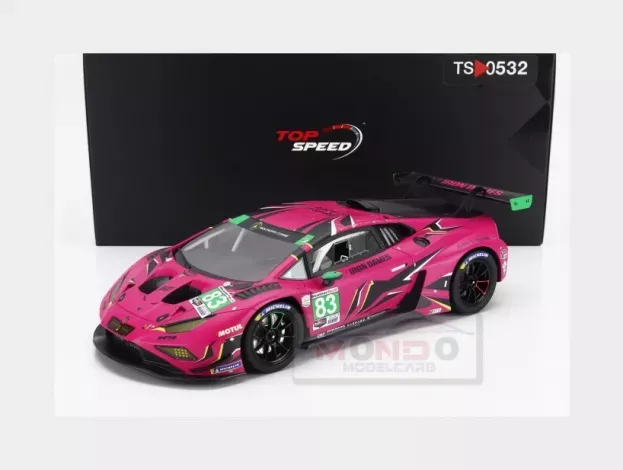 Truescale Lamborghini Huracan Gt3 Evo2 Team Iron Dames N 83 24h Daytona 2023 Rahel Frey Sarah Bovy Doriane Pin Michelle Gatting 1:18 TS0532