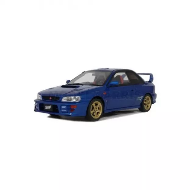 Ottomobile Subaru Impreza Wrx Type R Sti Ver. V Limited Sonic Blue 1999 1:18 OT1249