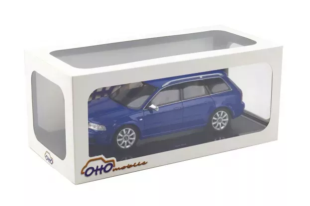 Ottomobile Audi Rs 4 (b5) Nogaro Blue 2000 1:18 OT1272